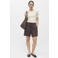 OBJECT regular waist casual short met linnen