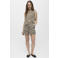 OBJECT regular waist casual short kaki