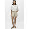 OBJECT denim regular high waist short zand