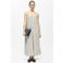 OBJECT gestreepte maxi jurk zand