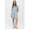 OBJECT regular high waist casual short blauw