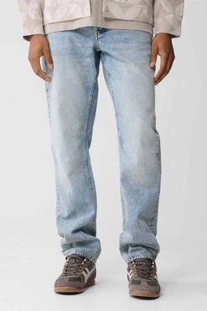 straight leg jeans L32 blauw