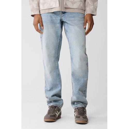 Shoeby straight leg jeans L32 blauw afbeelding