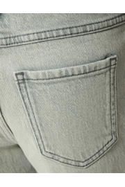 thumbnail: Shoeby high waist straight leg jeans grey denim