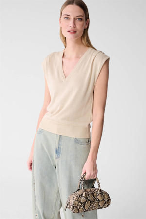 spencer beige met glitter