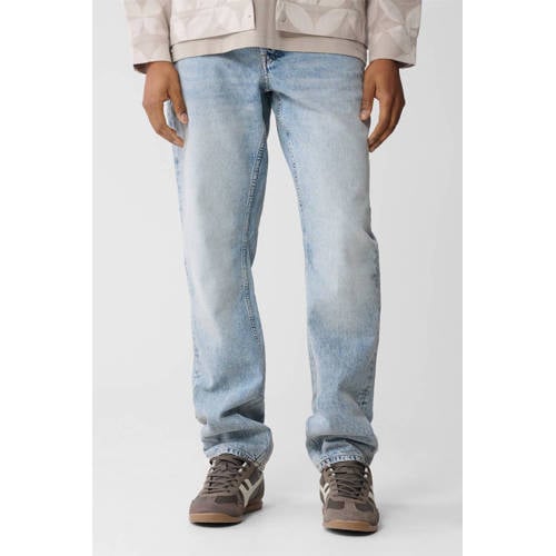 Shoeby straight leg jeans L34 blauw afbeelding