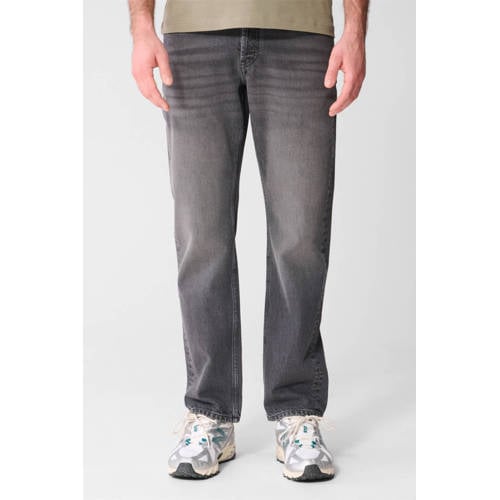 Shoeby straight leg jeans L34 grijs afbeelding