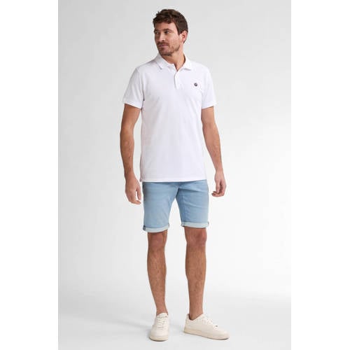 Petrol Industries regular polo wit afbeelding