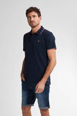 regular polo donkerblauw
