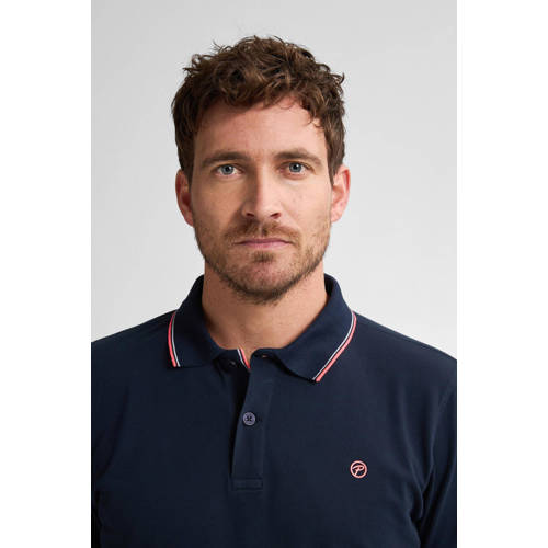 Petrol Industries regular polo donkerblauw afbeelding