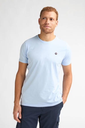 regular T-shirt lichtblauw