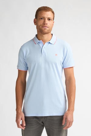 regular polo lichtblauw