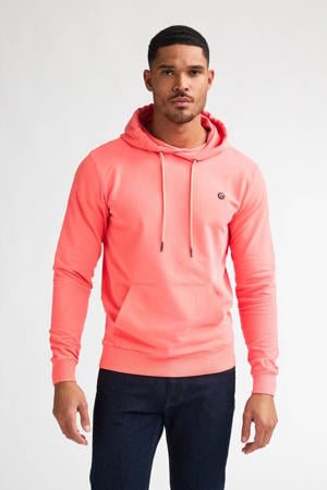 hoodie koraalrood