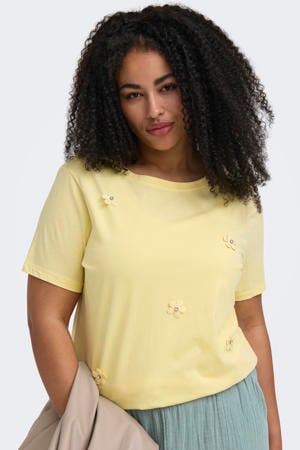 T-shirt geel