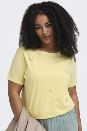 T-shirt geel