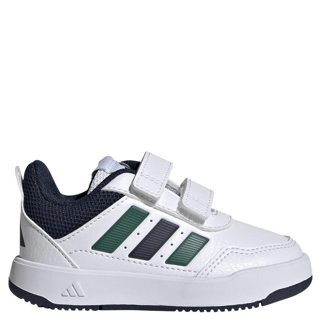 Wit en zwarte jongens en meisjes adidas Sportswear Tensaur Sport 3.0 sneakers van imitatieleer/voering: mesh/voetbed: eva met klittenband