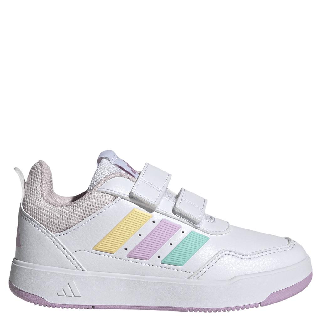 Wit, lila en roze jongens en meisjes adidas Sportswear Tensaur Sport 3.0 sneakers van imitatieleer/voering: mesh/voetbed: eva met klittenband