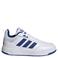 adidas Sportswear Tensaur Sport imitatieleren leren sneakers 3.0 wit/kobaltblauw
