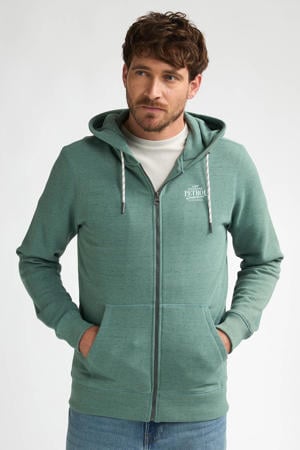 sweatvest groen