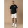Petrol Industries regular T-shirt met backprint zwart