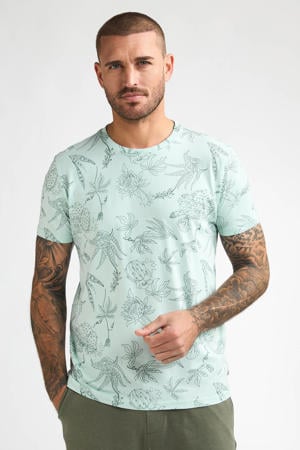regular T-shirt mintgroen