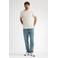 Petrol Industries regular T-shirt ecru met textuur