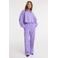Refined Department wide leg regular waist broek paars