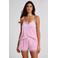 Hunkemöller fluwelen pyjamashort roze
