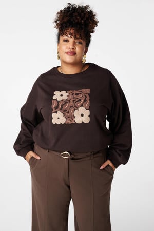 sweater donkerbruin