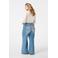 MS Mode wide leg jeans light blue denim