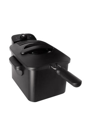  frituurpan - GF431B - 3 liter inhoud - RVS/Zwart