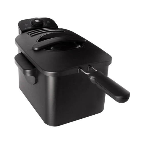 Wehkamp Inventum frituurpan - GF431B - 3 liter inhoud - RVS/Zwart aanbieding