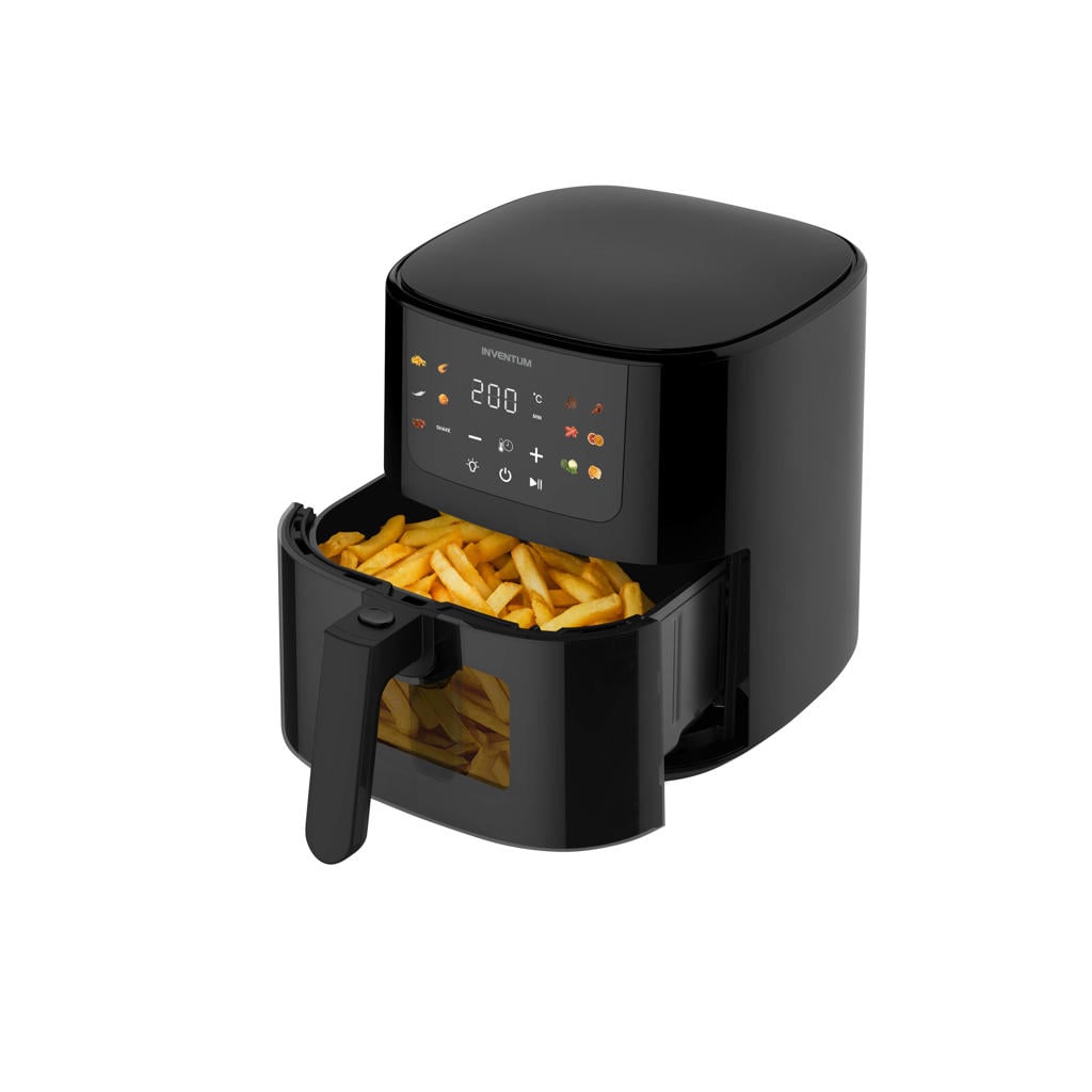 Inventum airfryer - GF502HLDB - 5 liter inhoud - 11 programma's - Zwart