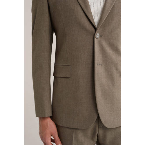 WE Fashion Tall fit colbert bruin afbeelding
