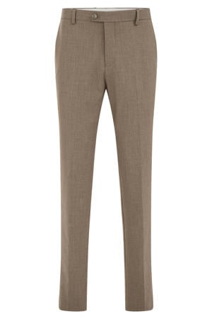 slim pantalon bruin