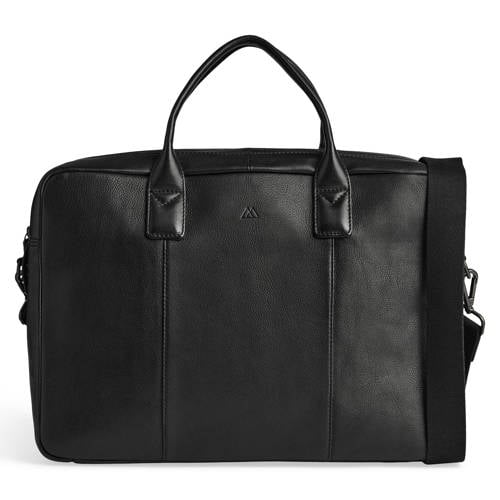 Markberg 15 leren laptoptas AshtonMBG zwart afbeelding