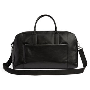 leren reistas LouisMBG 30L zwart