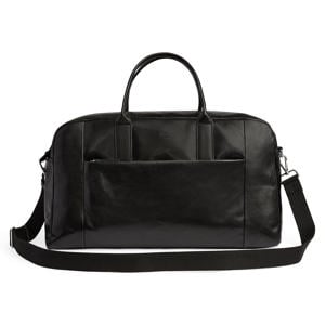 leren reistas LouisMBG 30L zwart