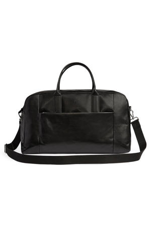 leren reistas LouisMBG 30L zwart