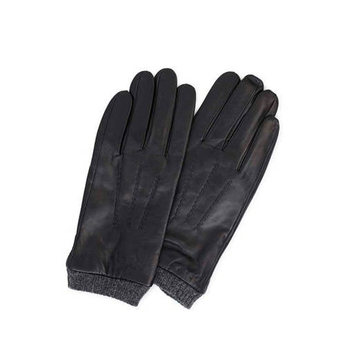 Markberg leren handschoenen LouisMBG zwart afbeelding