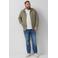 s.Oliver Big Size sweatvest donkergroen