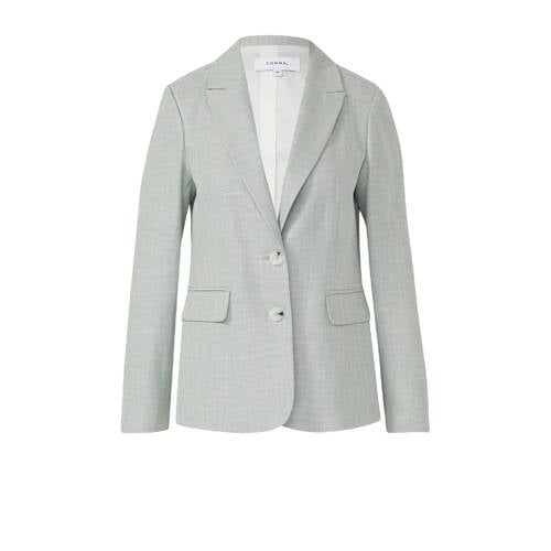 comma regular blazer grijsgroen afbeelding