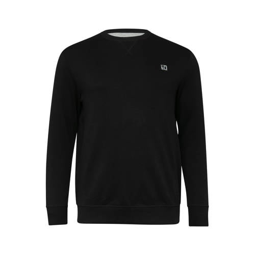 s.Oliver Big Size sweater Plus Size zwart afbeelding