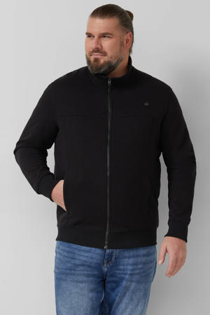 sweatvest zwart