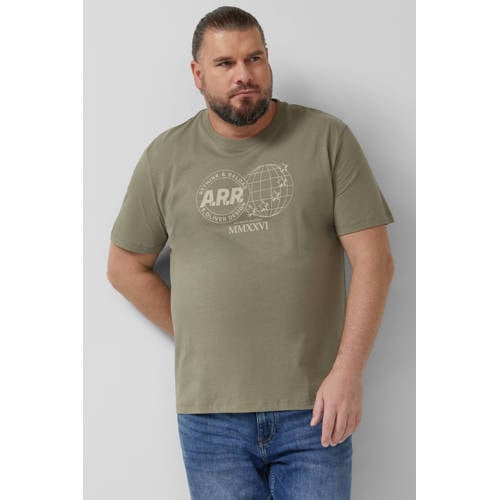 s.Oliver Big Size regular T-shirt Plus Size groen afbeelding