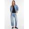 comma wide leg jeans medium blue denim