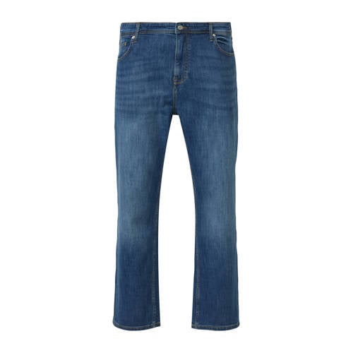 s.Oliver Big Size straight leg jeans blauw afbeelding