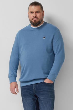 sweater Plus Size blauw