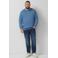 s.Oliver Big Size sweater Plus Size blauw