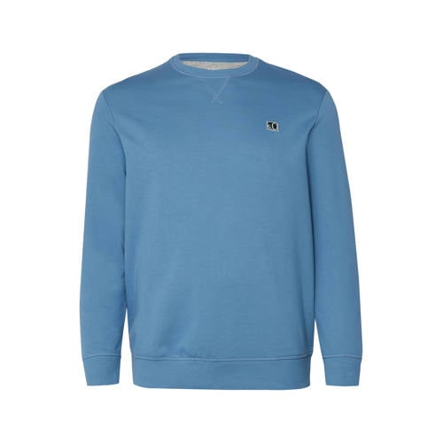 s.Oliver Big Size sweater Plus Size blauw afbeelding